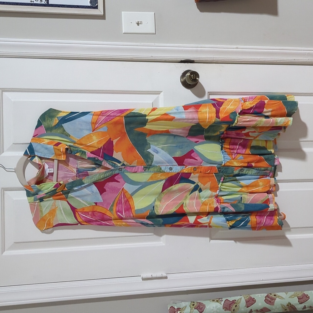 Floral patterned dress